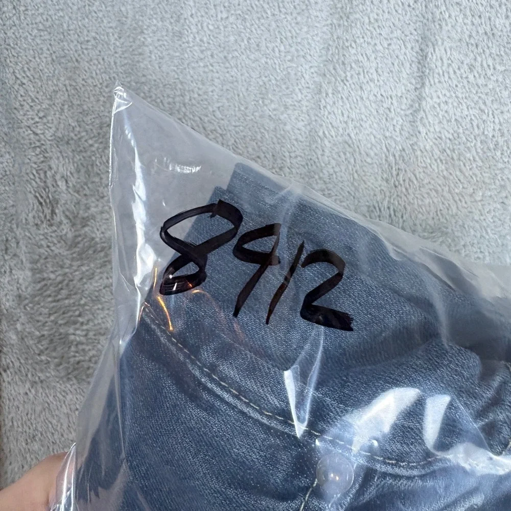 Levi's Jeans Men 34x30‎ (Fits 32x29) 501 Original Straight Blue Whiskered Faded